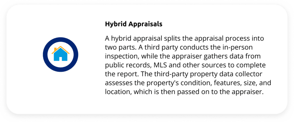 Hybrid appraisal modernization